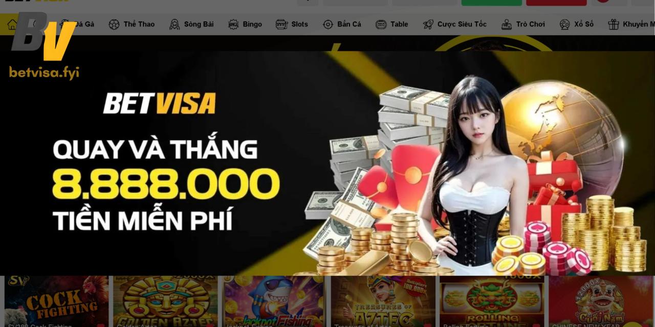Chương trình vòng quay miễn phí nhận thưởng giá trị tại betking